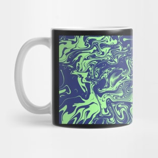 Retro Abstract Liquid Pattern #3 Mug